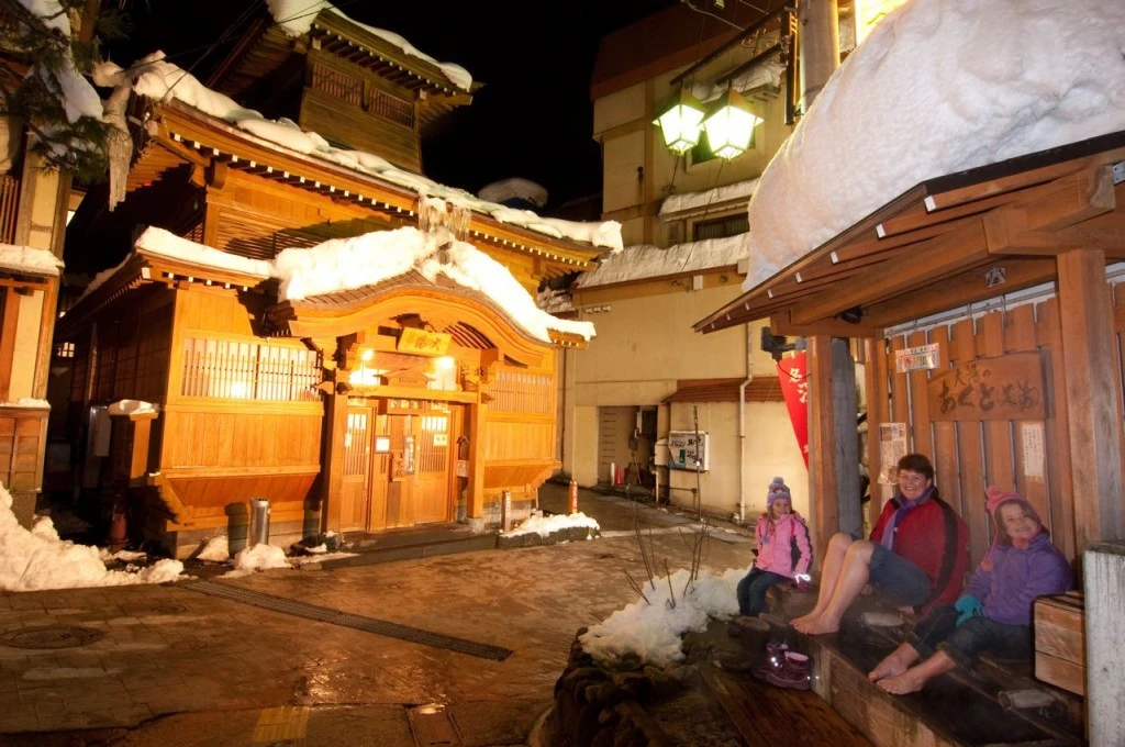 Foot Onsen Nozawa Onsen Hot Springs