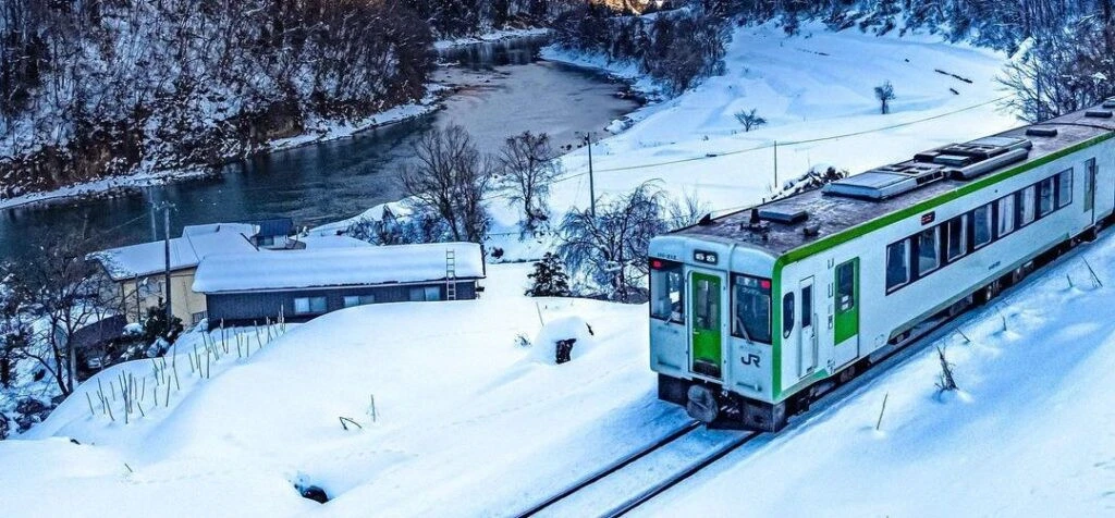 getting to nozawa train